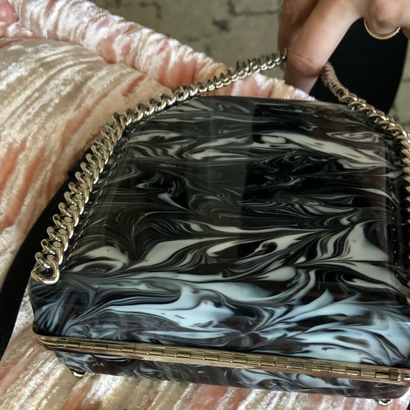 Rare New Marble Falabella Clutch Stella McCartney - Picture 3 of 8